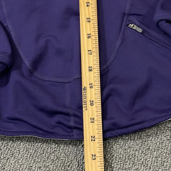 Nike Jacket Womens Size XS Dri Fit Purple Livestrong Athletic Running - Picture 7 of 10